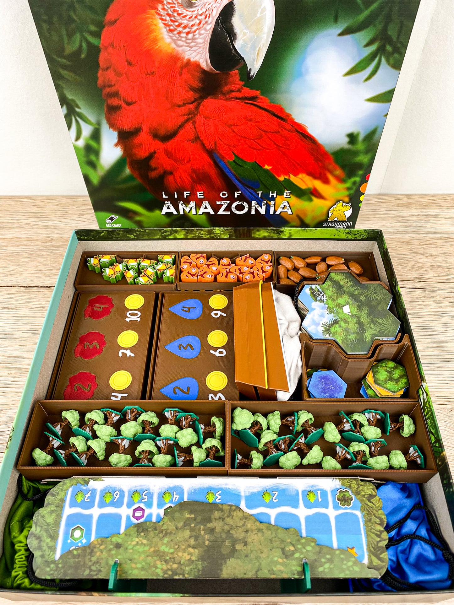 Life of the Amazonia Insert mit Upgrades