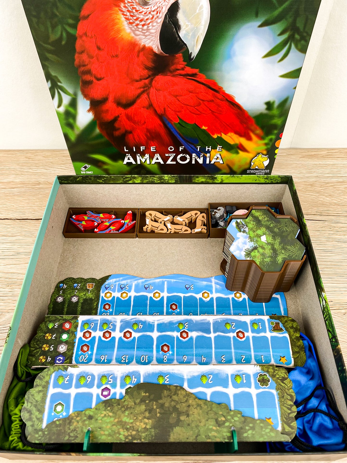 Life of the Amazonia Insert mit Upgrades