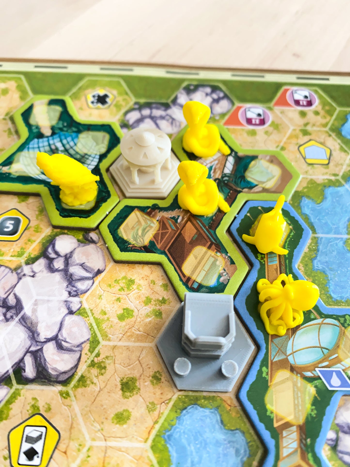 Arche Nova Upgrade Token mit Wasserwelten Erweiterung