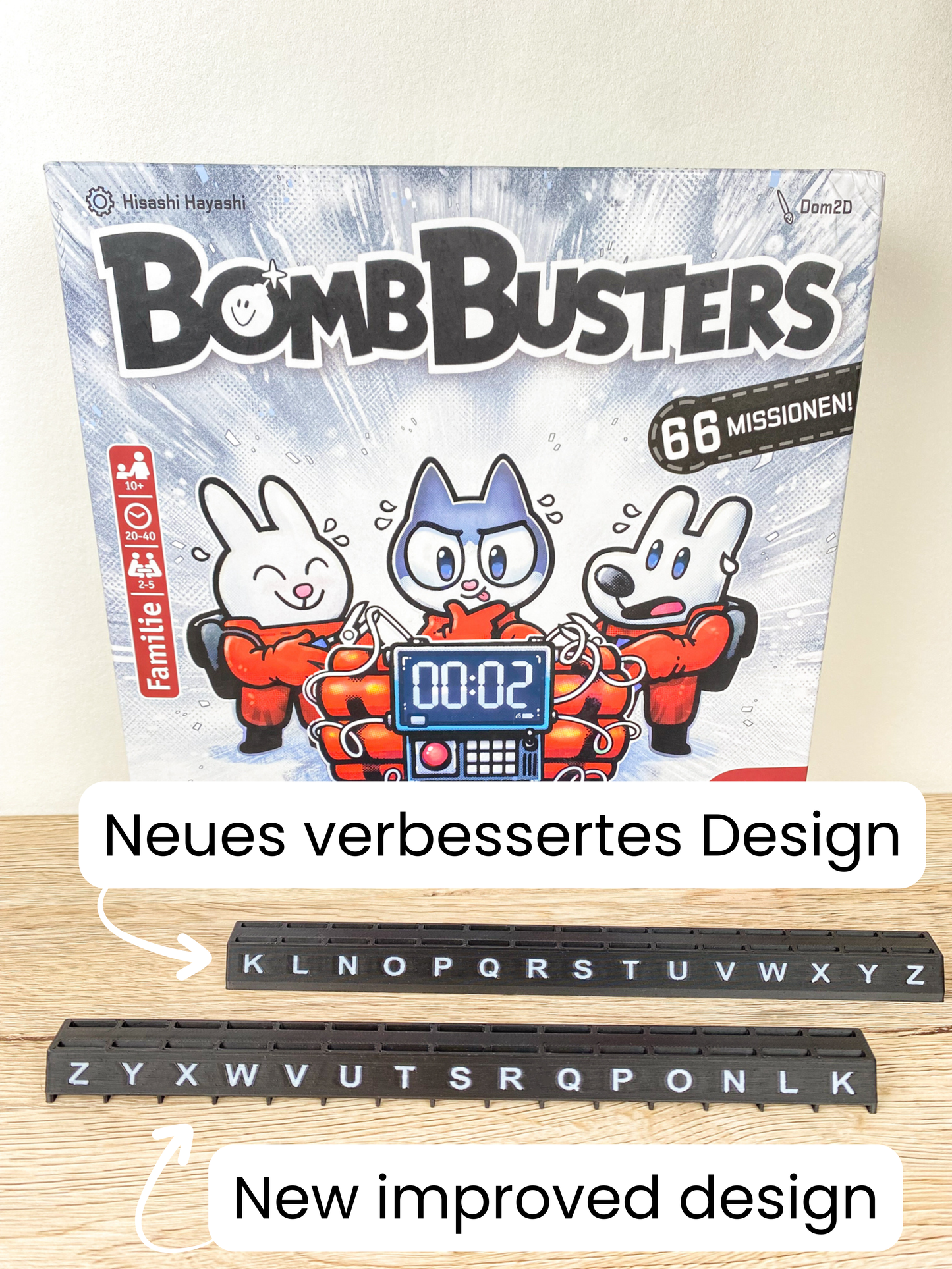 Bomb Busters Insert + Kabelhalter Upgrade