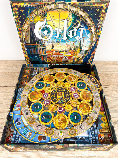 Orloj Insert Aufbau 6. Schritt mit Tableaus