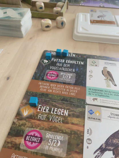 Flügelschlag Upgrade Token (Wingspan)