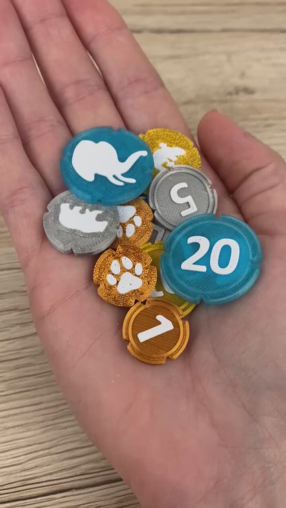 Arche Nova 3D Upgrade Token - Münzen
