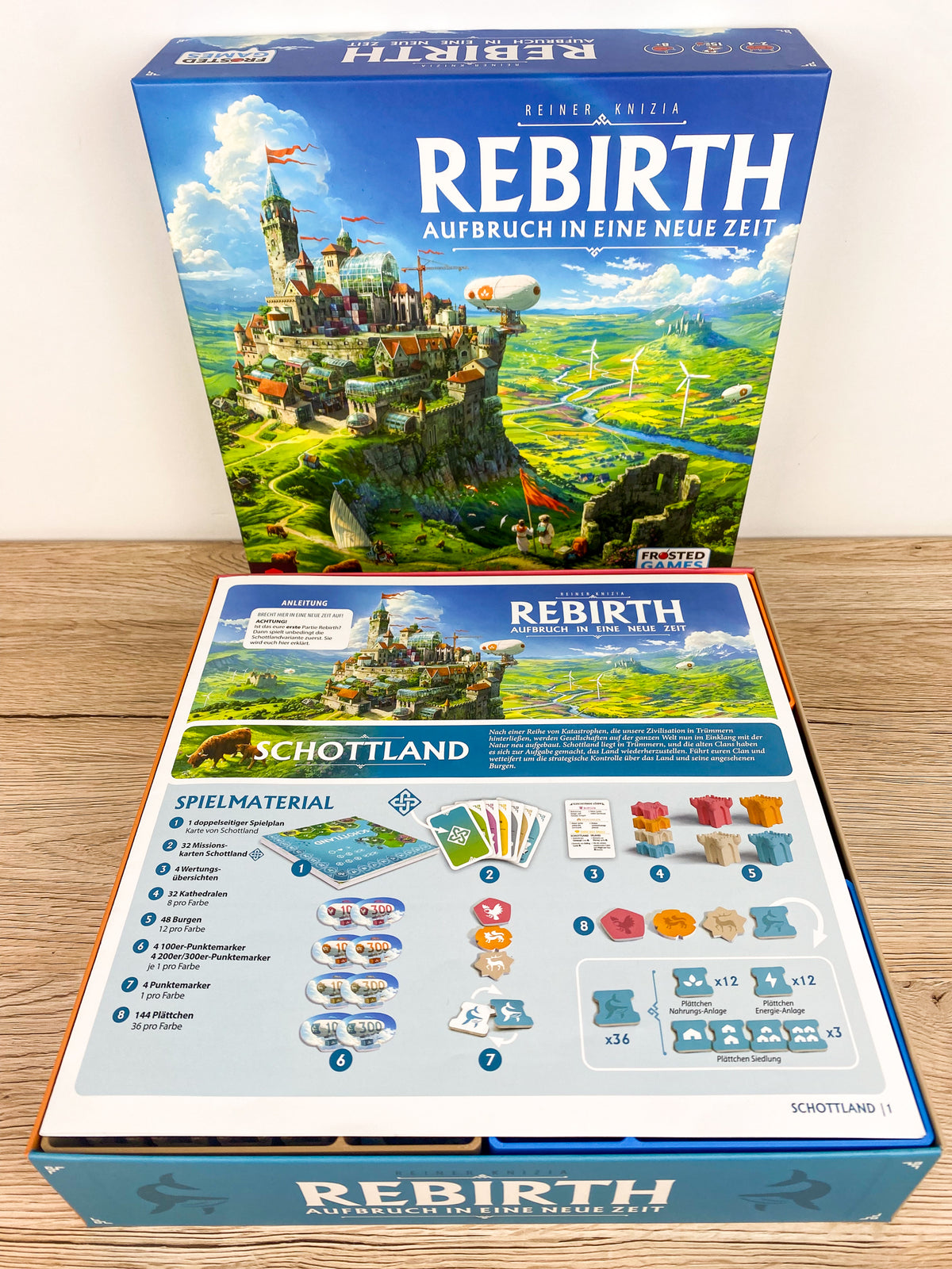 Rebirth Insert Aufbau letzter Schritt