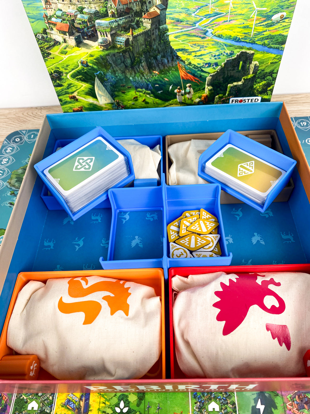 Rebirth Insert Beutel und Kartenhalter