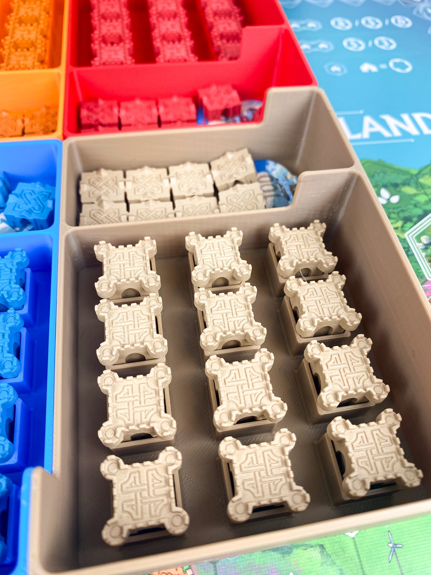 Rebirth Insert Player Tray Detailansicht