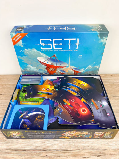 SETI Insert mit Erweiterung Aufbau Sektorentableaus