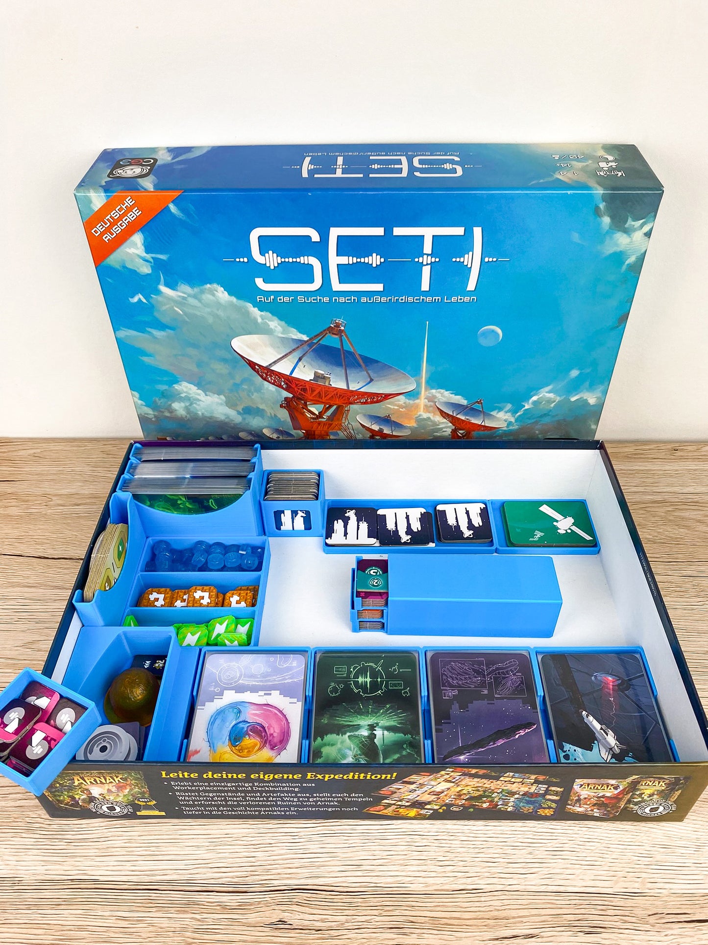 SETI Insert mit Erweiterung erste Ebene weiteres Material