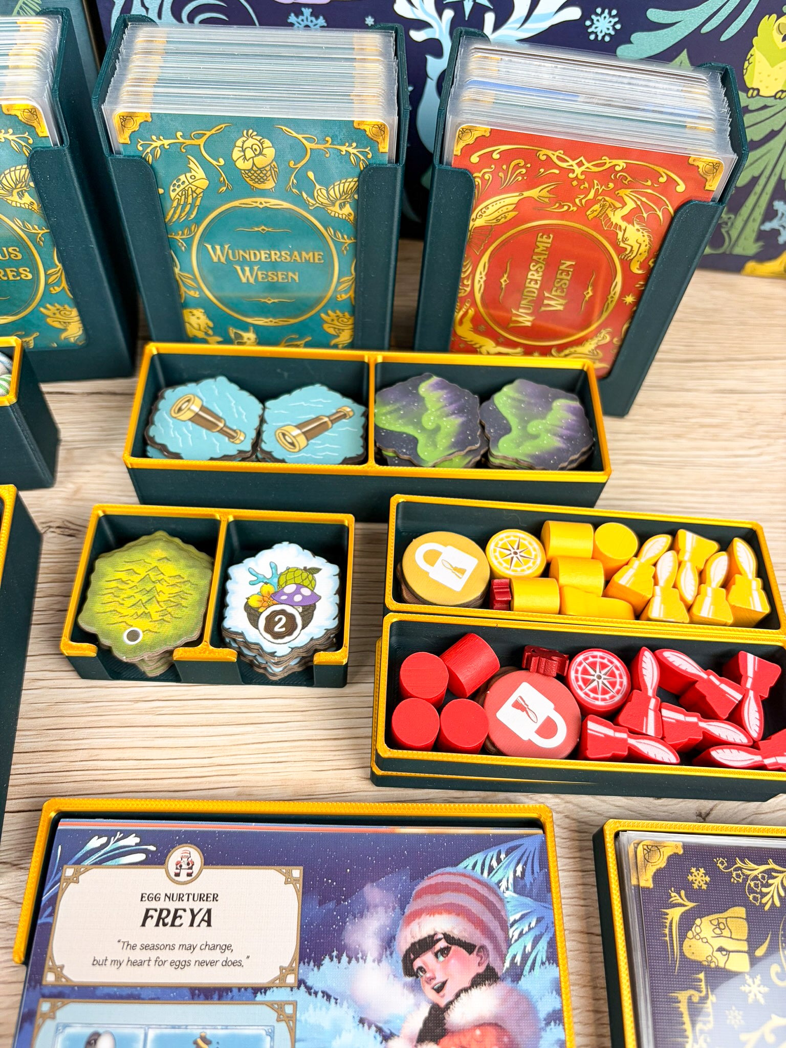 Wundersame Wesen Insert mit Winterfall Erweiterung Weitere Komponenten